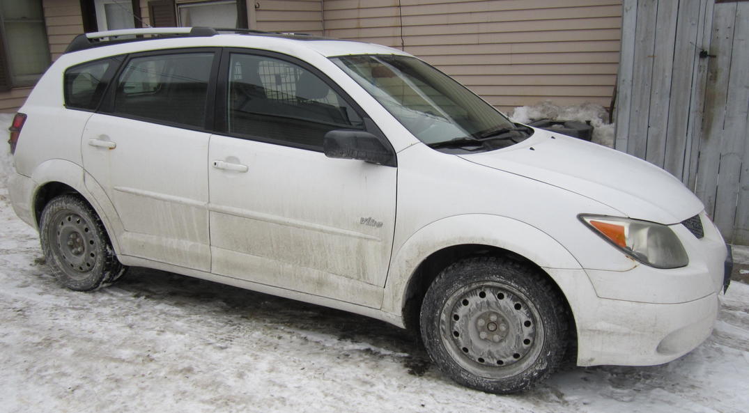 2004 White Vibe 1.8L Sun &amp; Sound, approx. 285,000 km/177090 miles, Mar. 2015