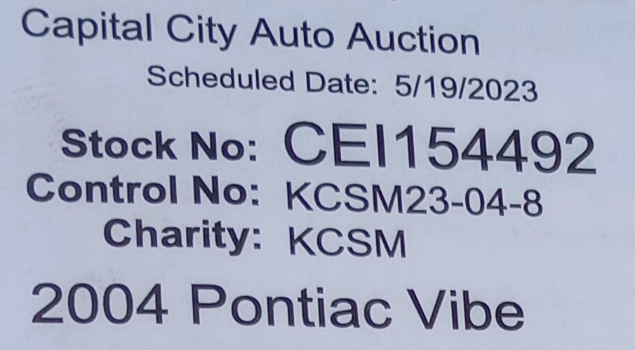 Capital City Auto Auction info