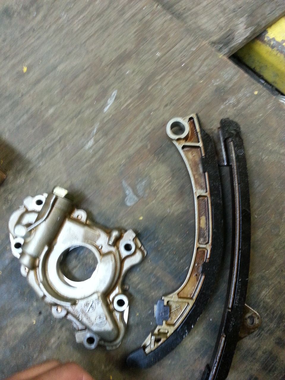 old pump and guides