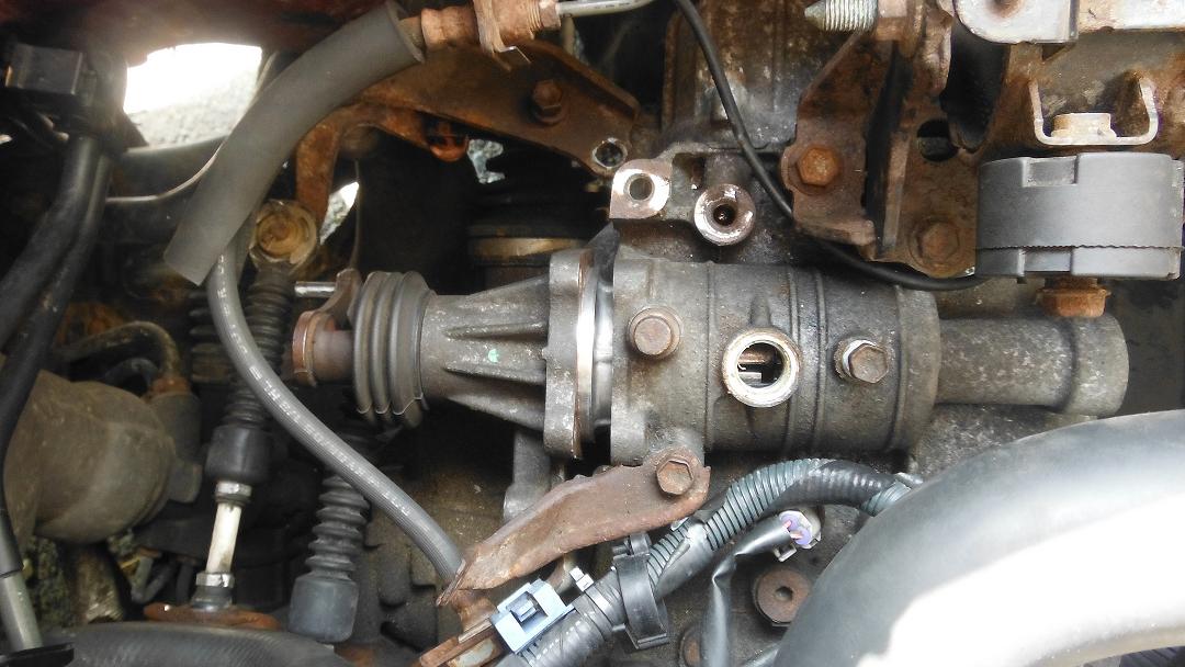 Select &amp; Shift Lever Assembly Stuck.