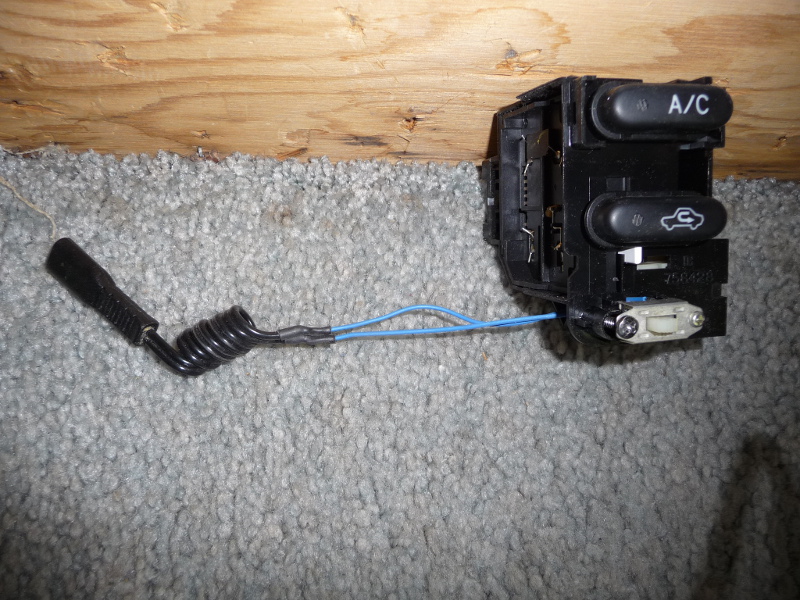 The Module with salvaged wiring harness