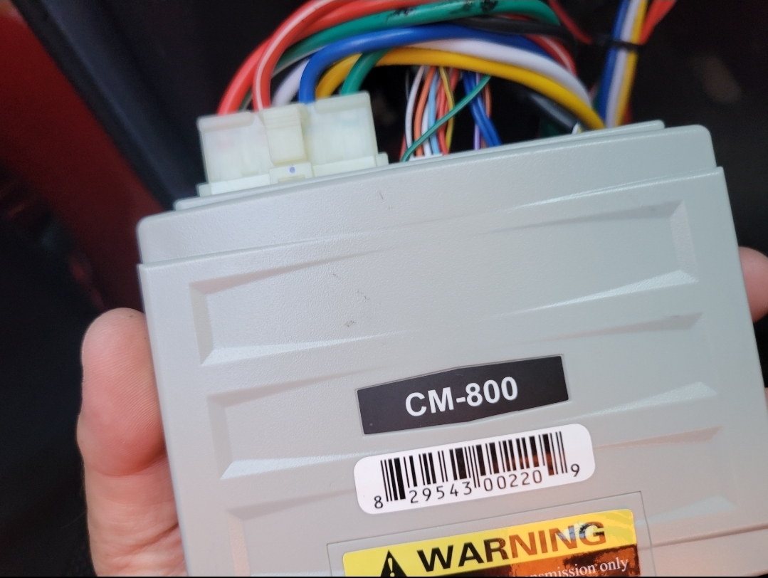 Front of CM-800 module
